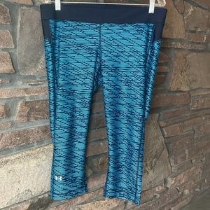 Under Armour UA HeatGear Armour Printed Capri